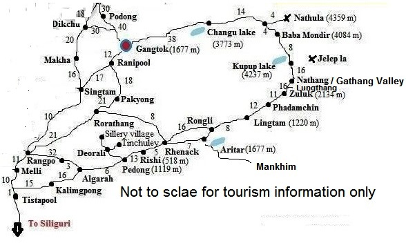silk route sikkim tour plan